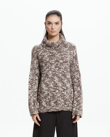 MLO Maglia oversize in maglia mélange