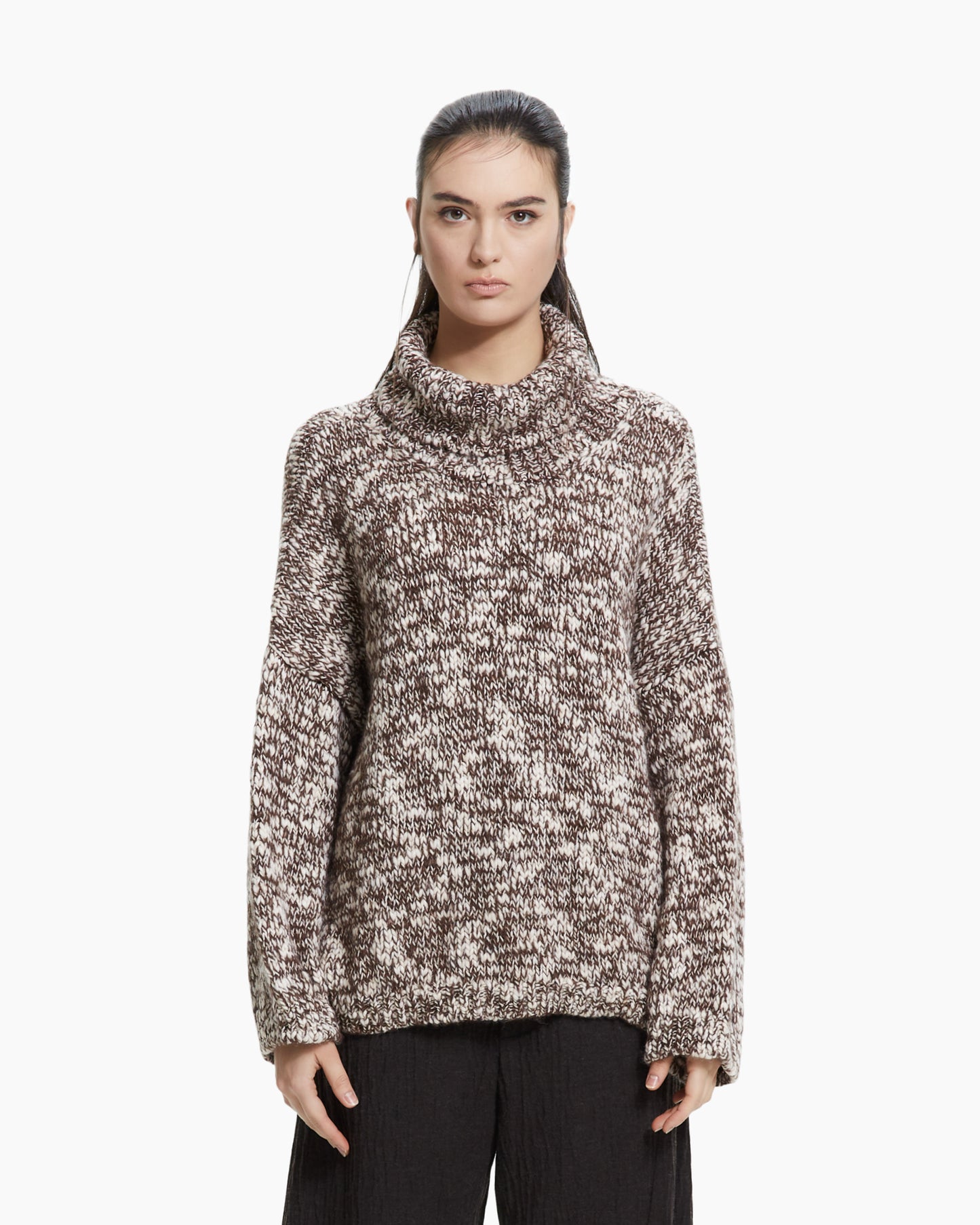 MLO Maglia oversize in maglia mélange