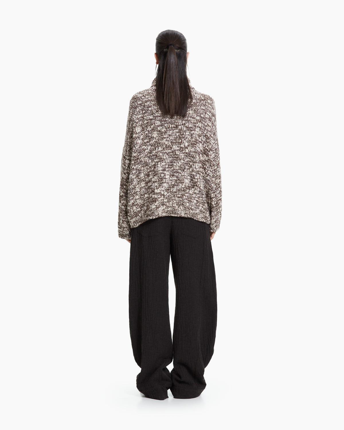 MLO Maglia oversize in maglia mélange