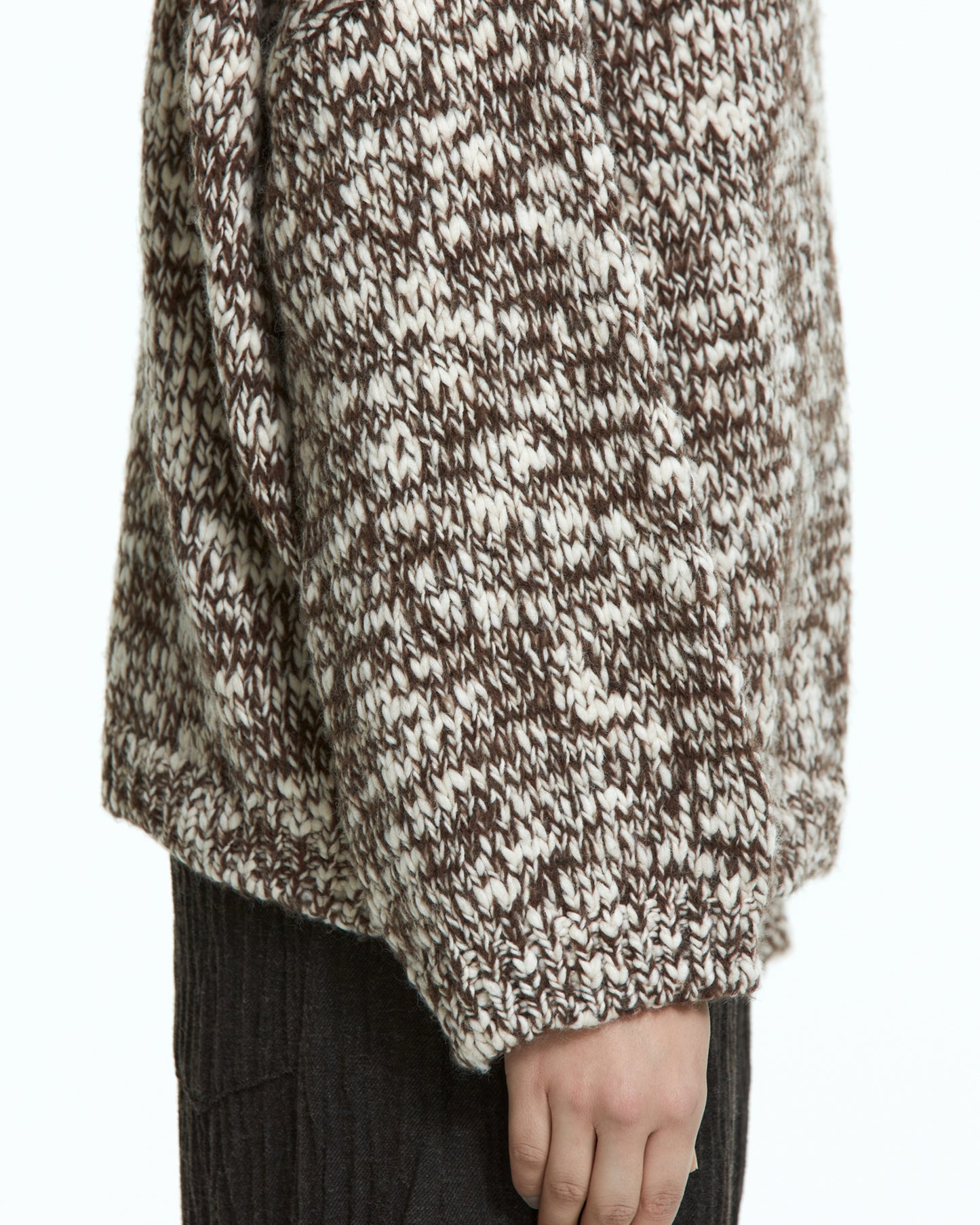 MLO Maglia oversize in maglia mélange