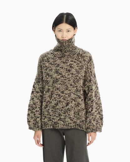 MLO Maglia oversize in maglia mélange