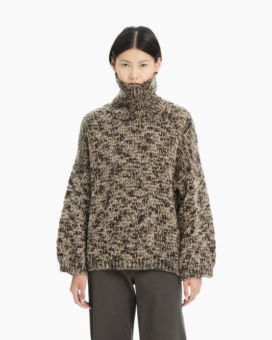MLO Maglia oversize in maglia mélange