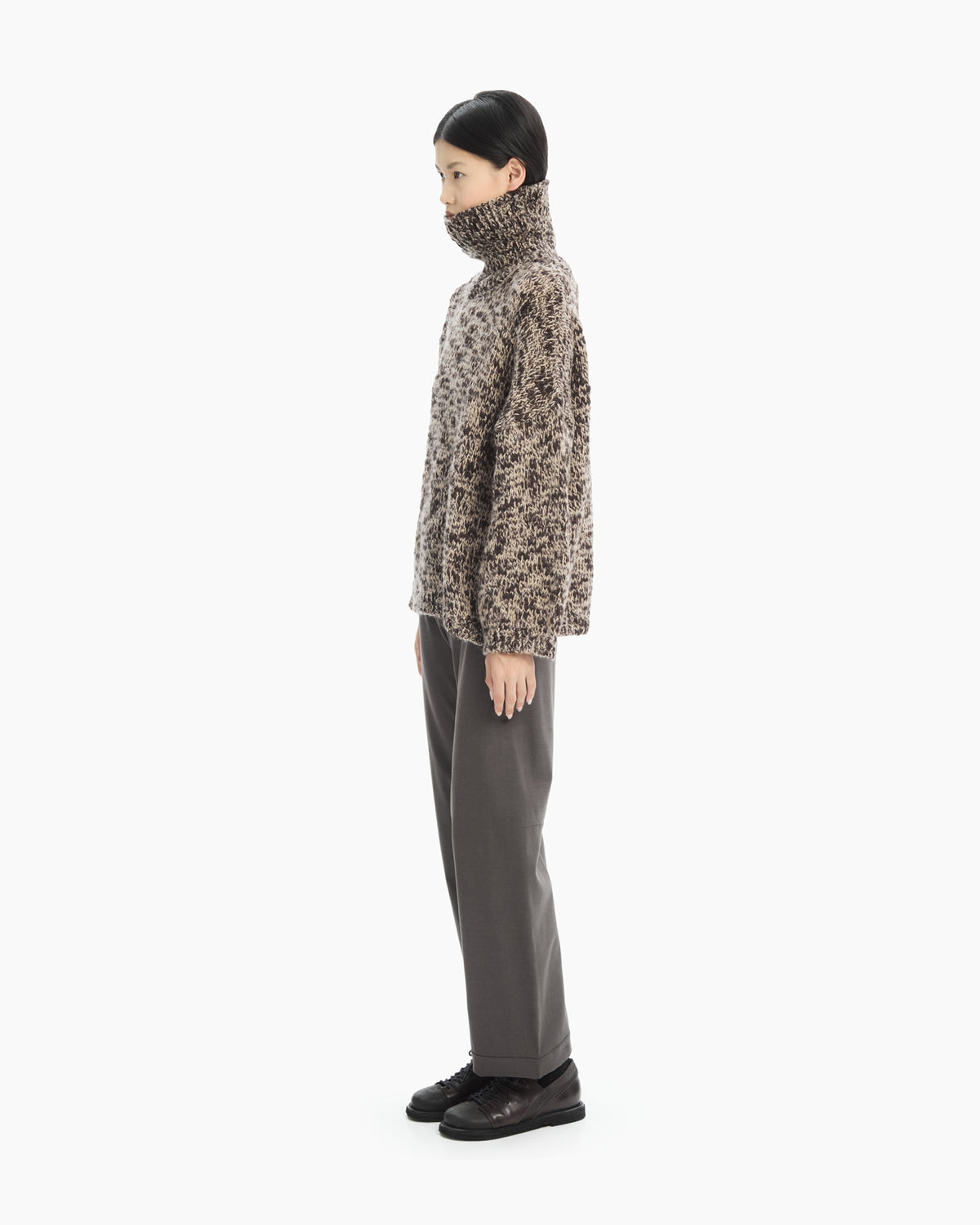 MLO Maglia oversize in maglia mélange