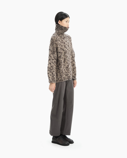 MLO Maglia oversize in maglia mélange