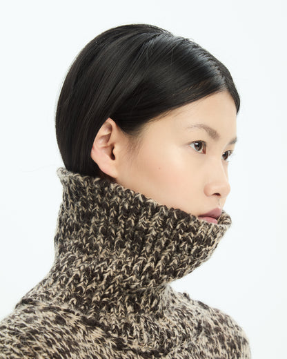 MLO Maglia oversize in maglia mélange
