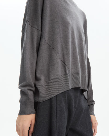 MLO Dolcevita in maglia rasata VERDE