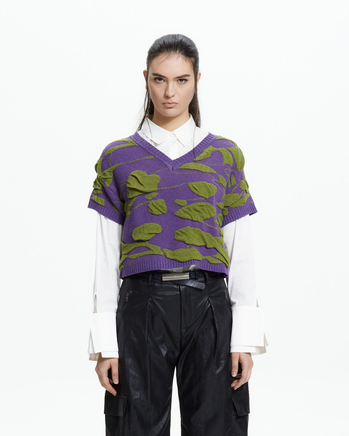 MLO Maglia jacquard tridimensionale