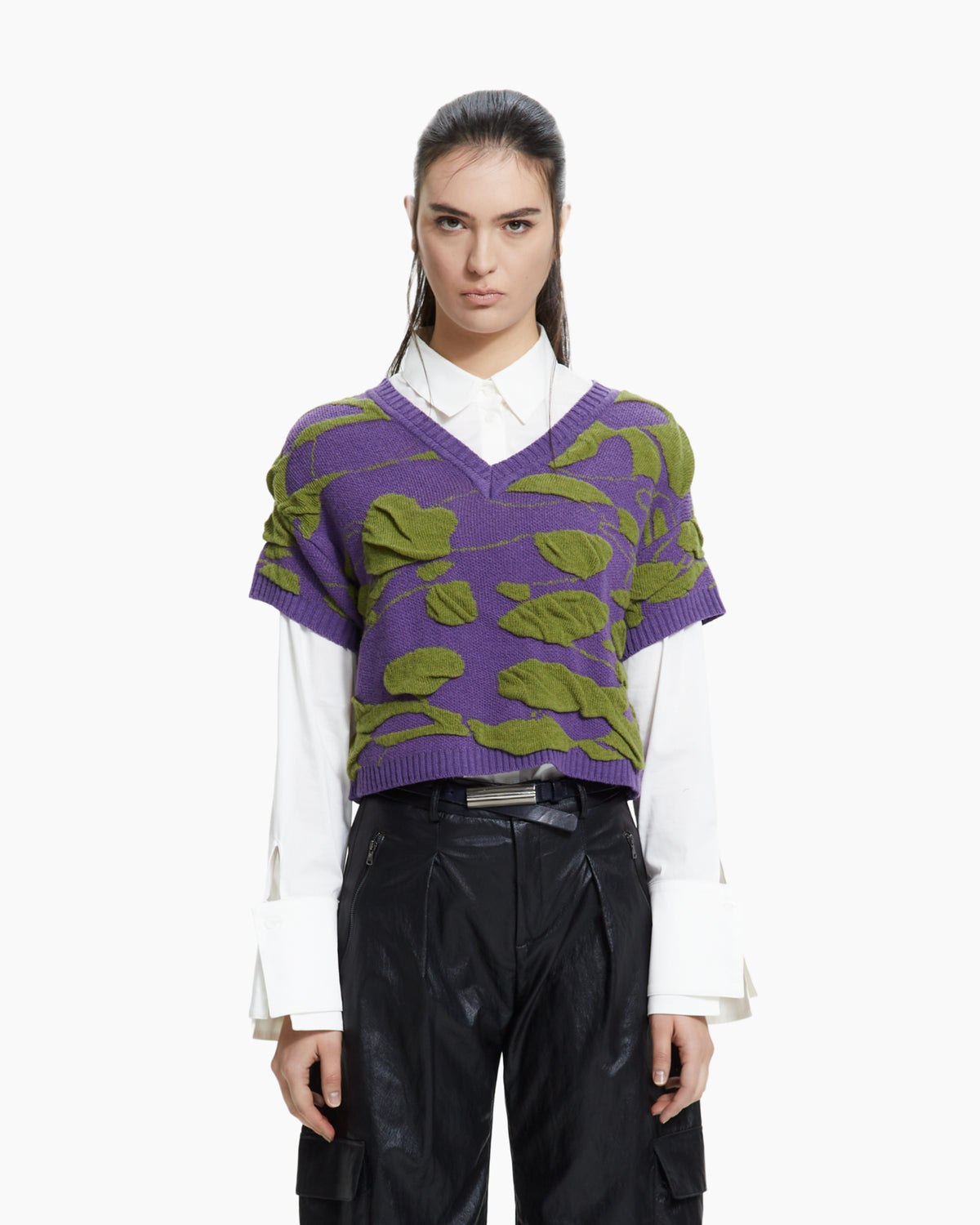 MLO Maglia jacquard tridimensionale