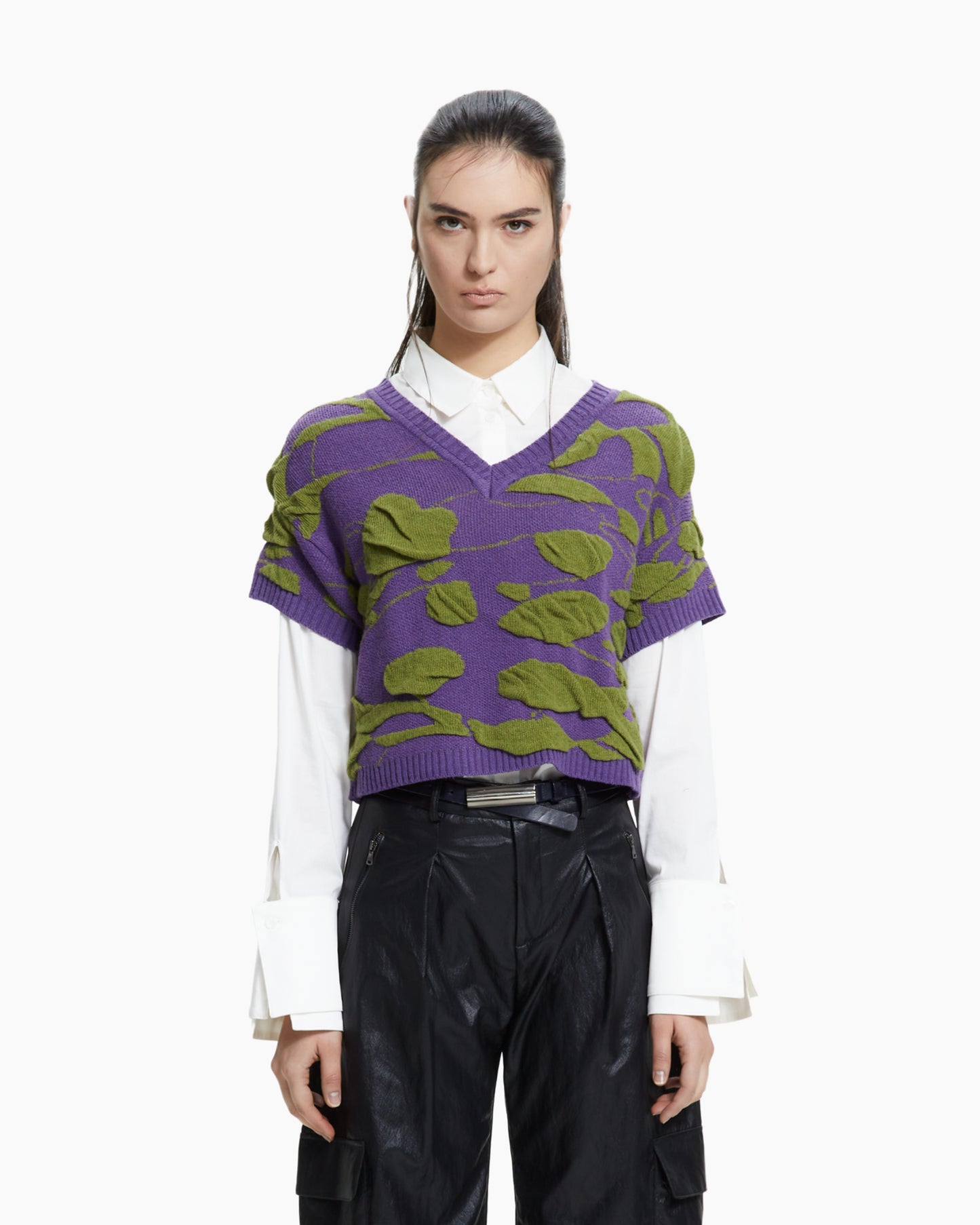 MLO Maglia jacquard tridimensionale