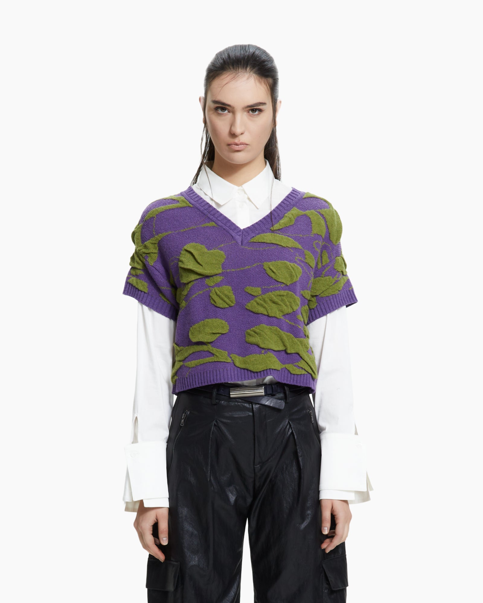 MLO Maglia jacquard tridimensionale