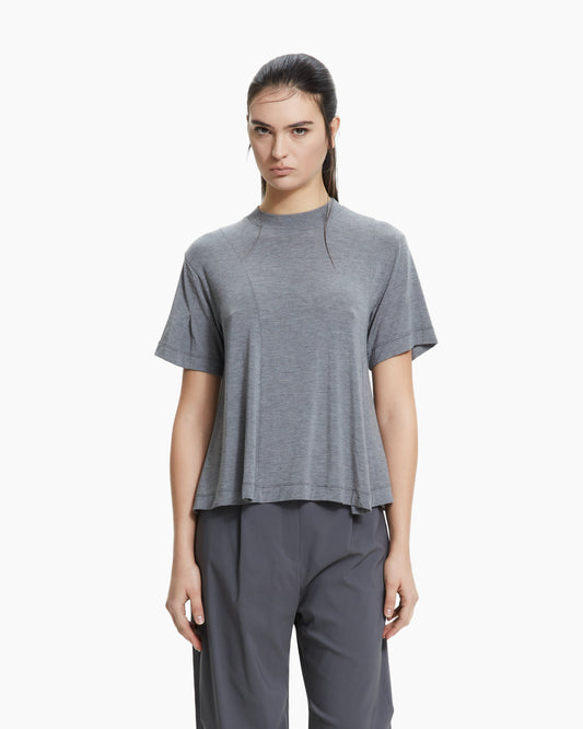 MLO T-shirt fluida  GRIGIO