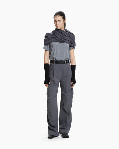 MLO T-shirt fluida  GRIGIO