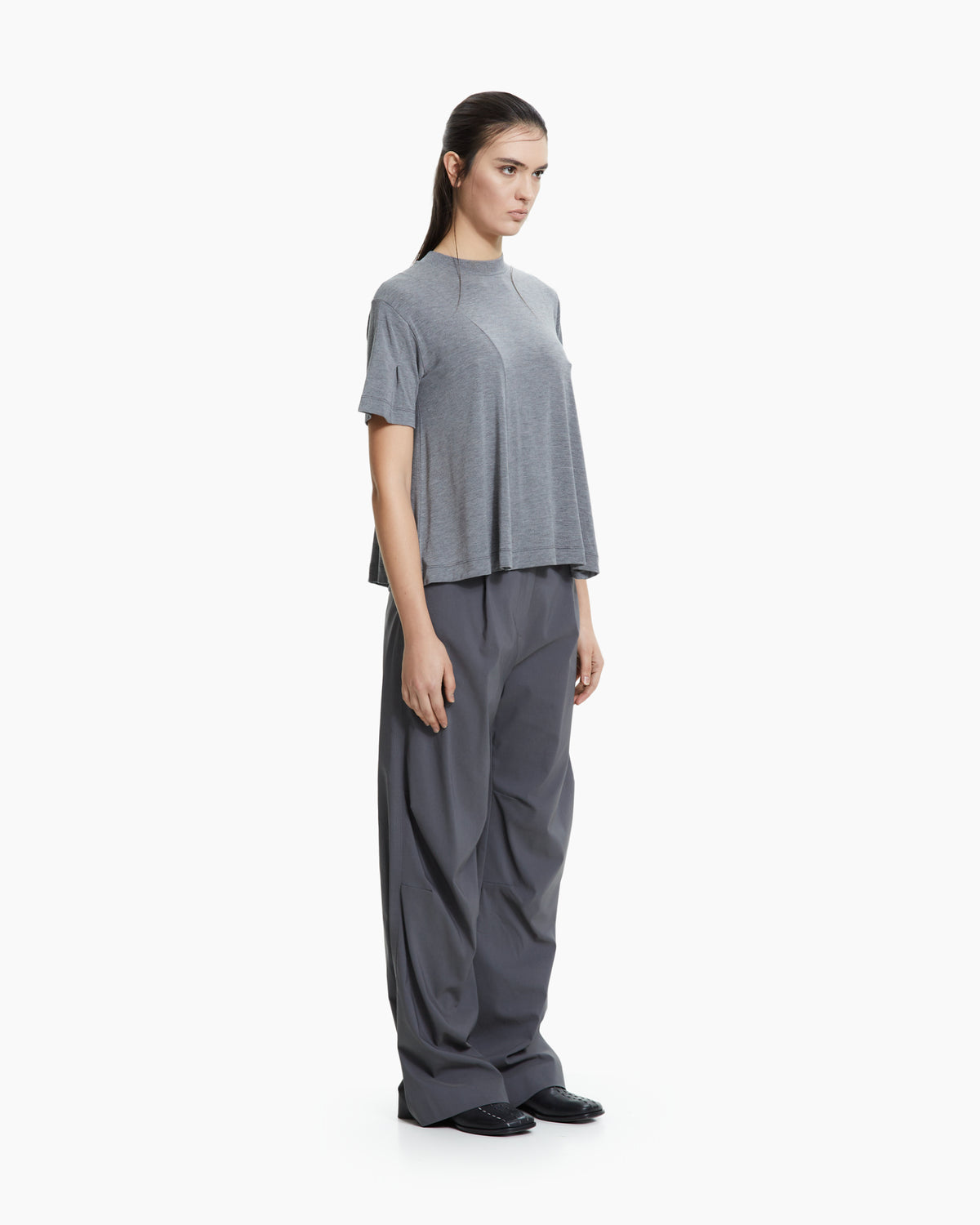 MLO T-shirt fluida  GRIGIO