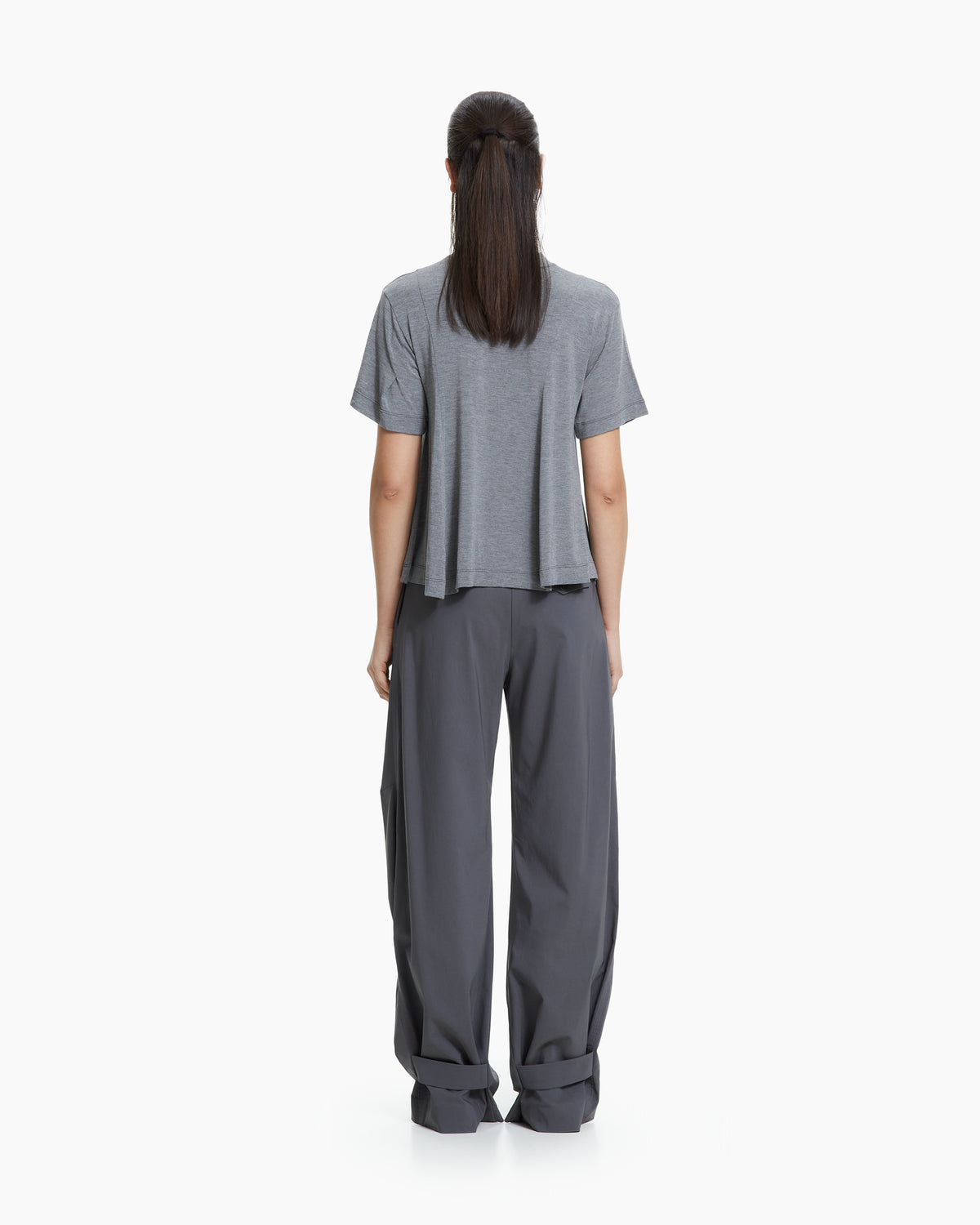 MLO T-shirt fluida  GRIGIO