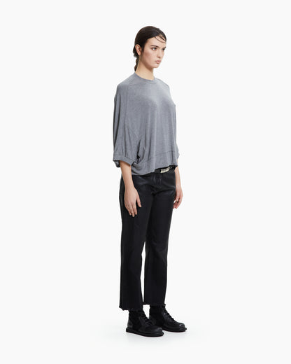 MLO Maglia fluida oversize GRIGIO