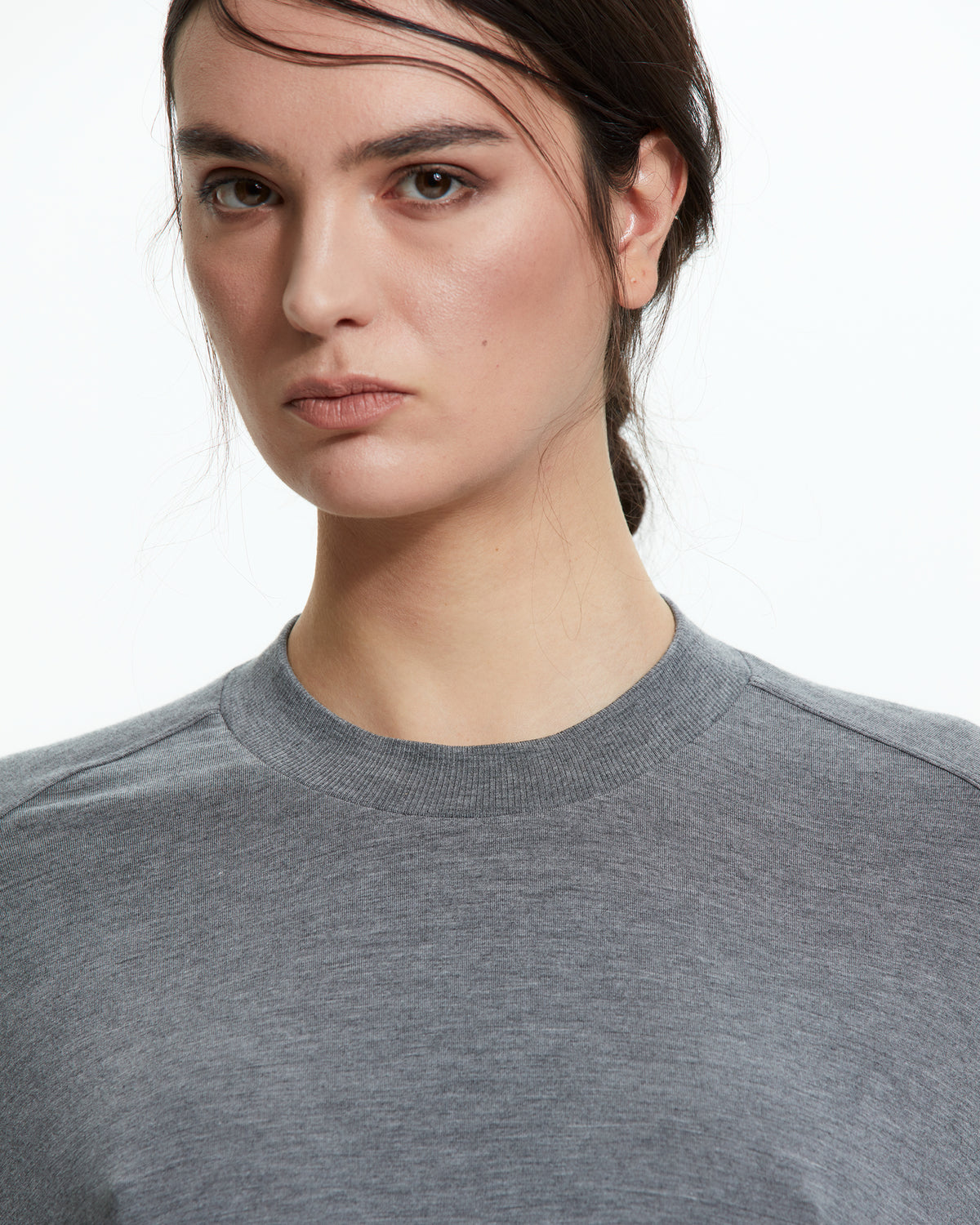 MLO Maglia fluida oversize GRIGIO