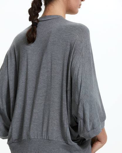 MLO Maglia fluida oversize GRIGIO