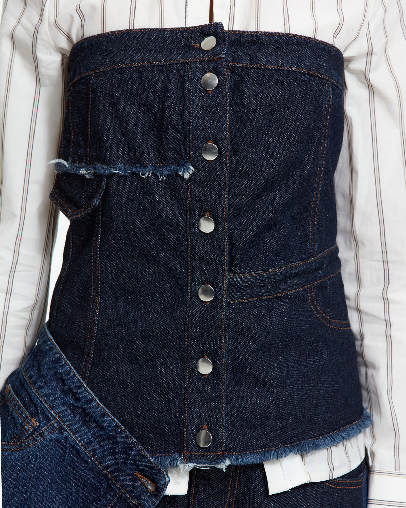 MLO Corsetto decostruito BLU
