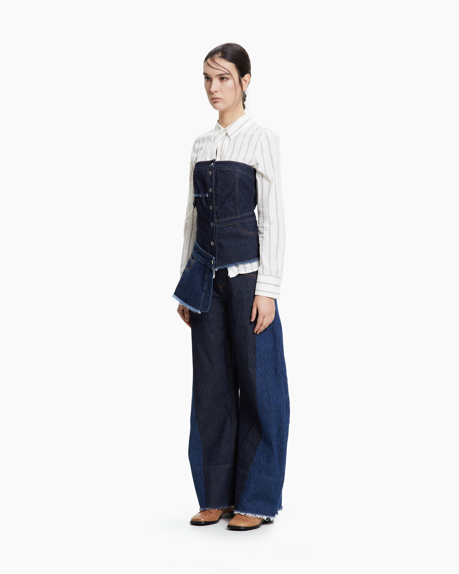 MLO Corsetto decostruito BLU