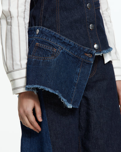 MLO Corsetto decostruito BLU