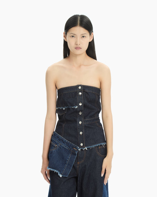 MLO Corsetto decostruito BLU