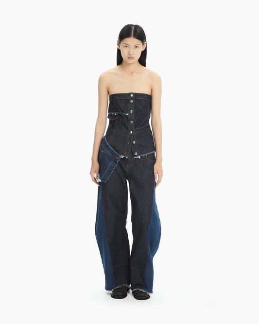 MLO Corsetto decostruito BLU