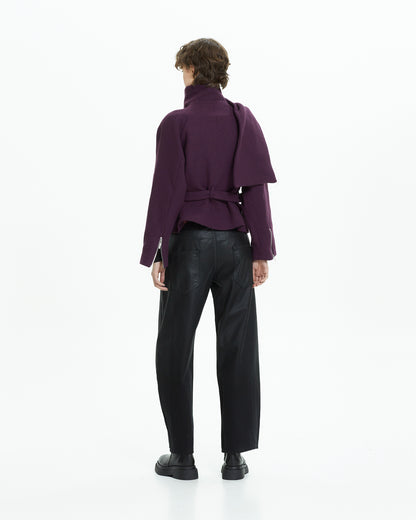 MLO Giacca corta con zip ROSA
