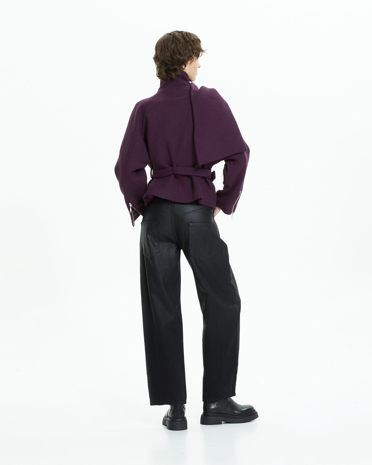 MLO Giacca corta con zip ROSA