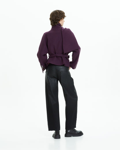 MLO Giacca corta con zip ROSA