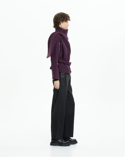 MLO Giacca corta con zip ROSA