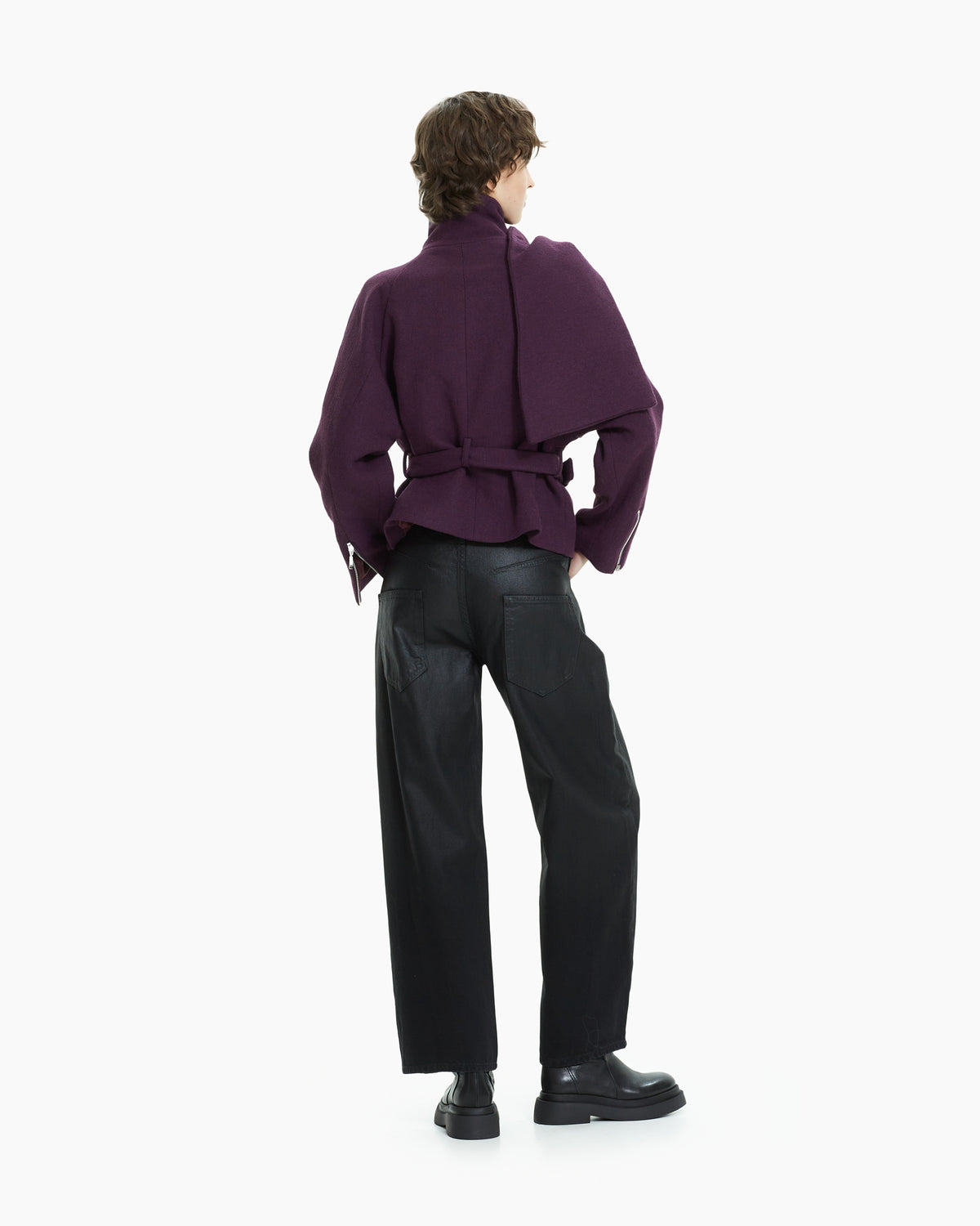 MLO Giacca corta con zip ROSA