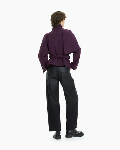 MLO Giacca corta con zip ROSA
