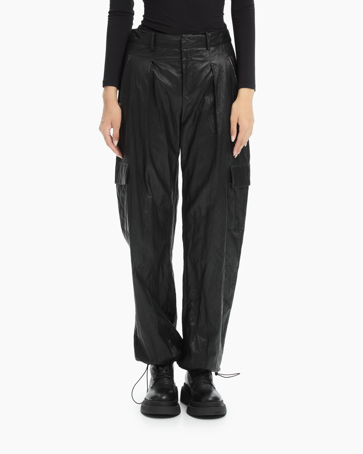 MLO Pantalone cargo NERO