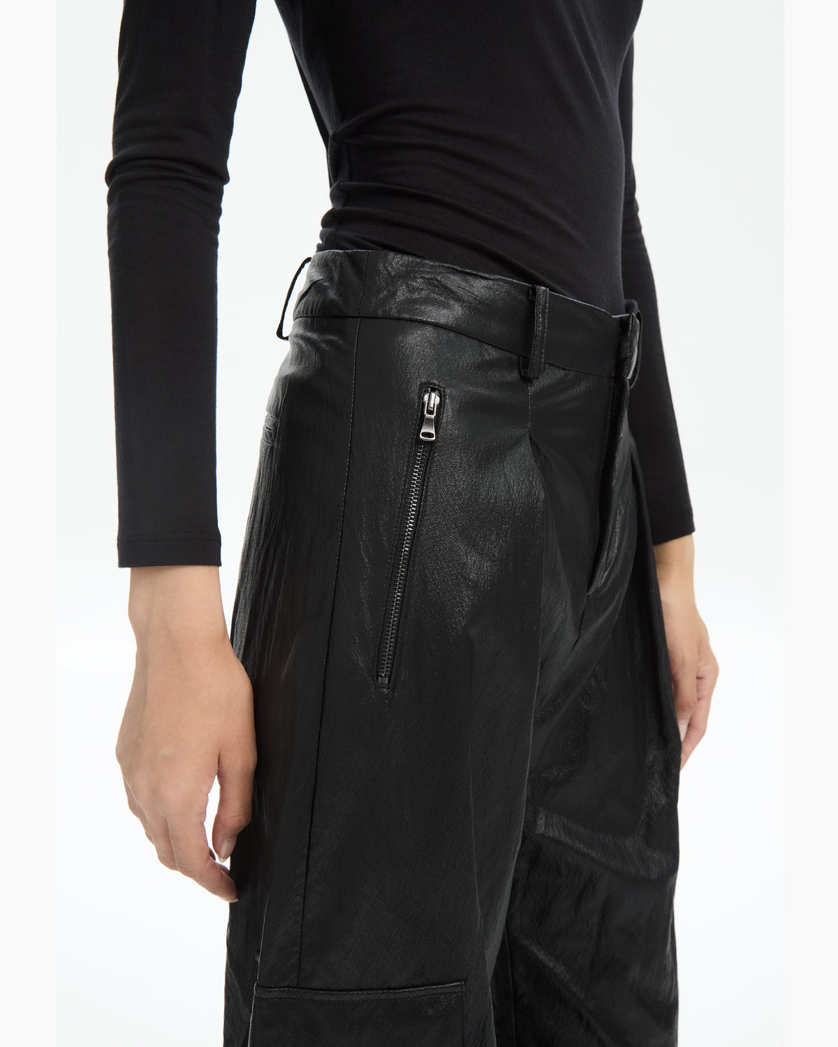 MLO Pantalone cargo NERO