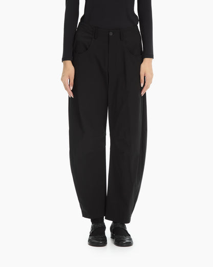 MLO Pantaloni ampi con tasche sagomate NERO