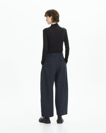 MLO Pantalone ampio cropped  GRIGIO