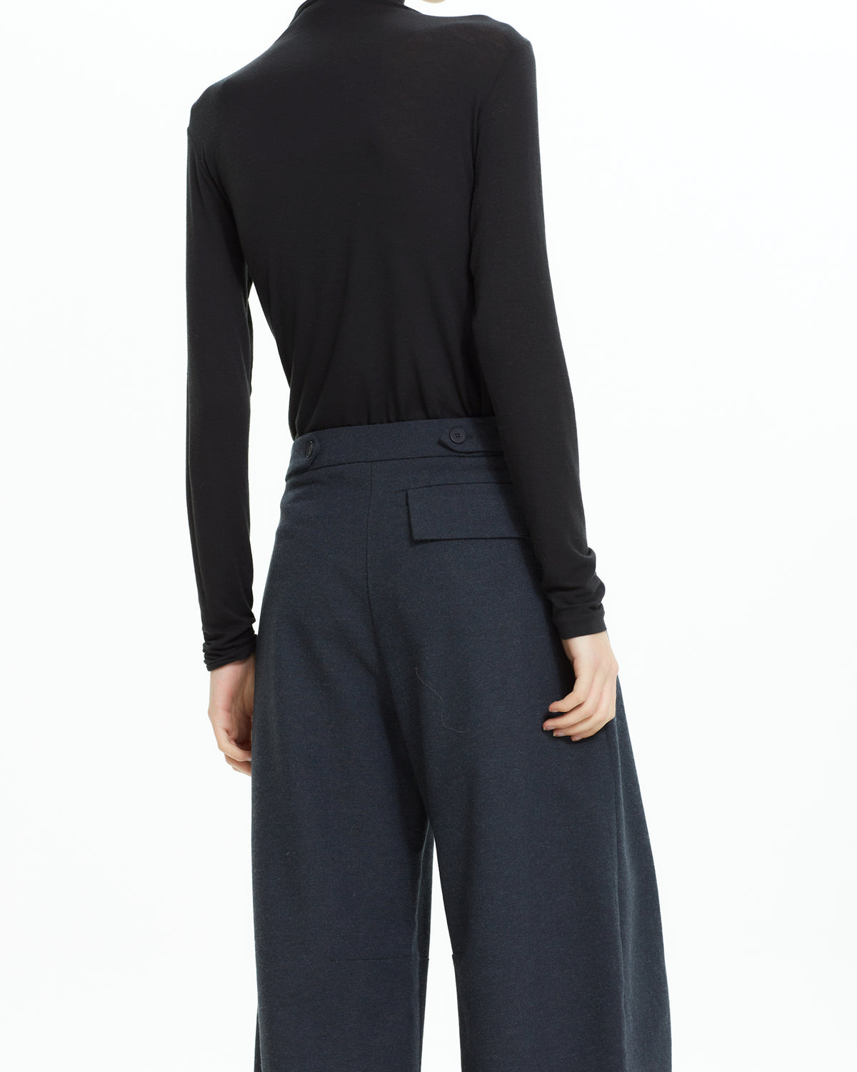 MLO Pantalone ampio cropped  GRIGIO