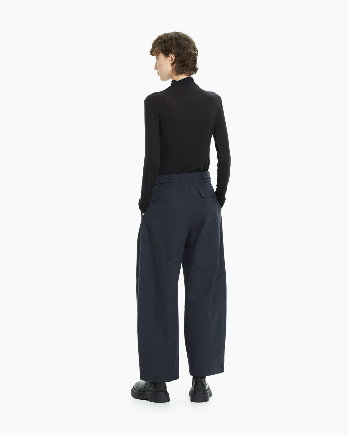 MLO Pantalone ampio cropped  GRIGIO