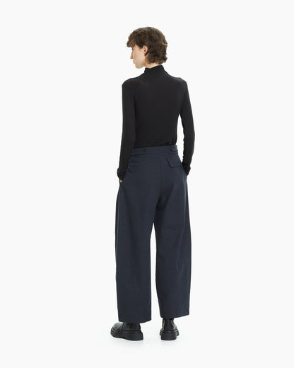 MLO Pantalone ampio cropped  GRIGIO