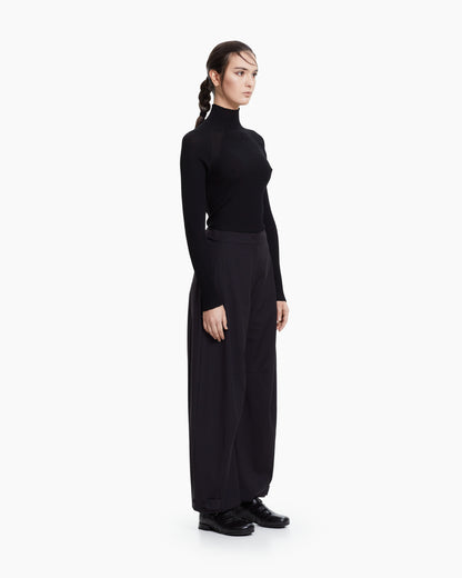 MLO Pantalone ampio NERO