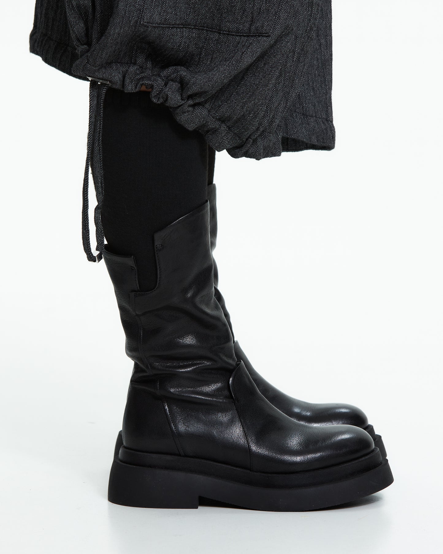 MLO Pantalone cropped con tasche cargo GRIGIO