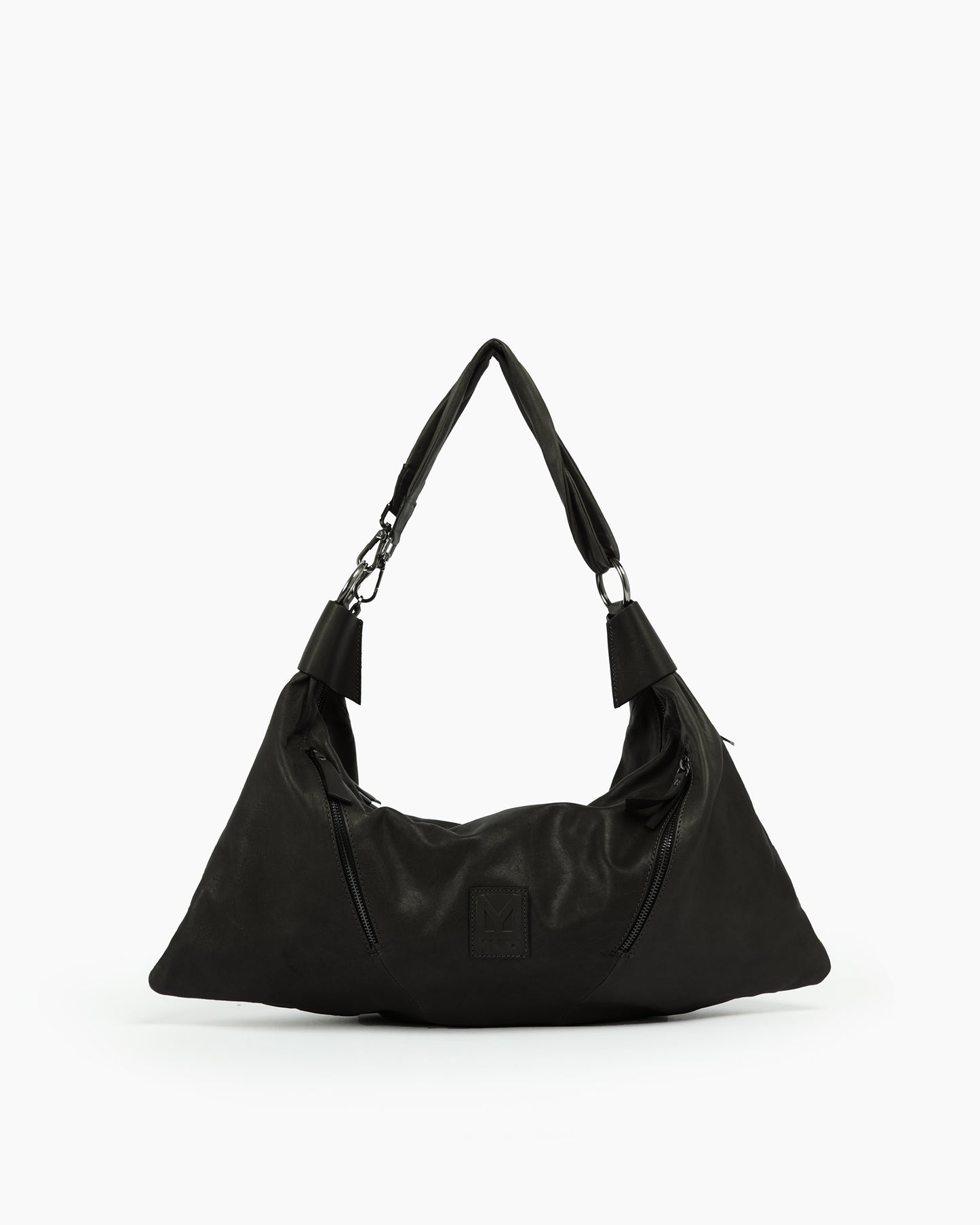 MLO Borsa hobo a spalla NERO