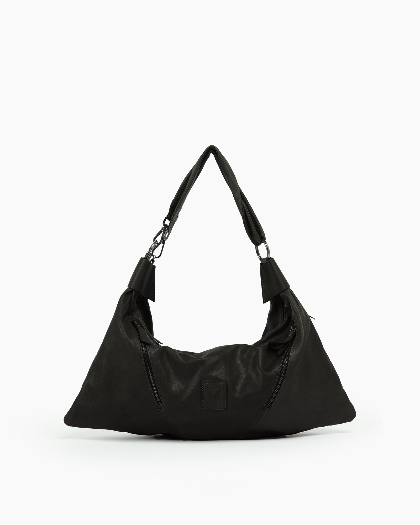 MLO Borsa hobo a spalla NERO