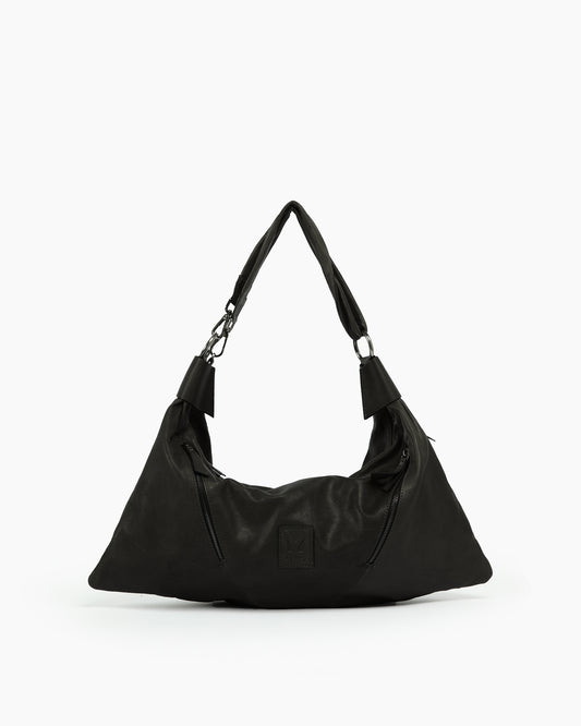 MLO Borsa hobo a spalla NERO