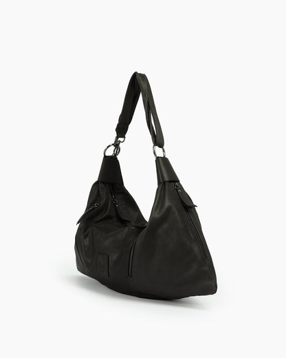 MLO Borsa hobo a spalla NERO