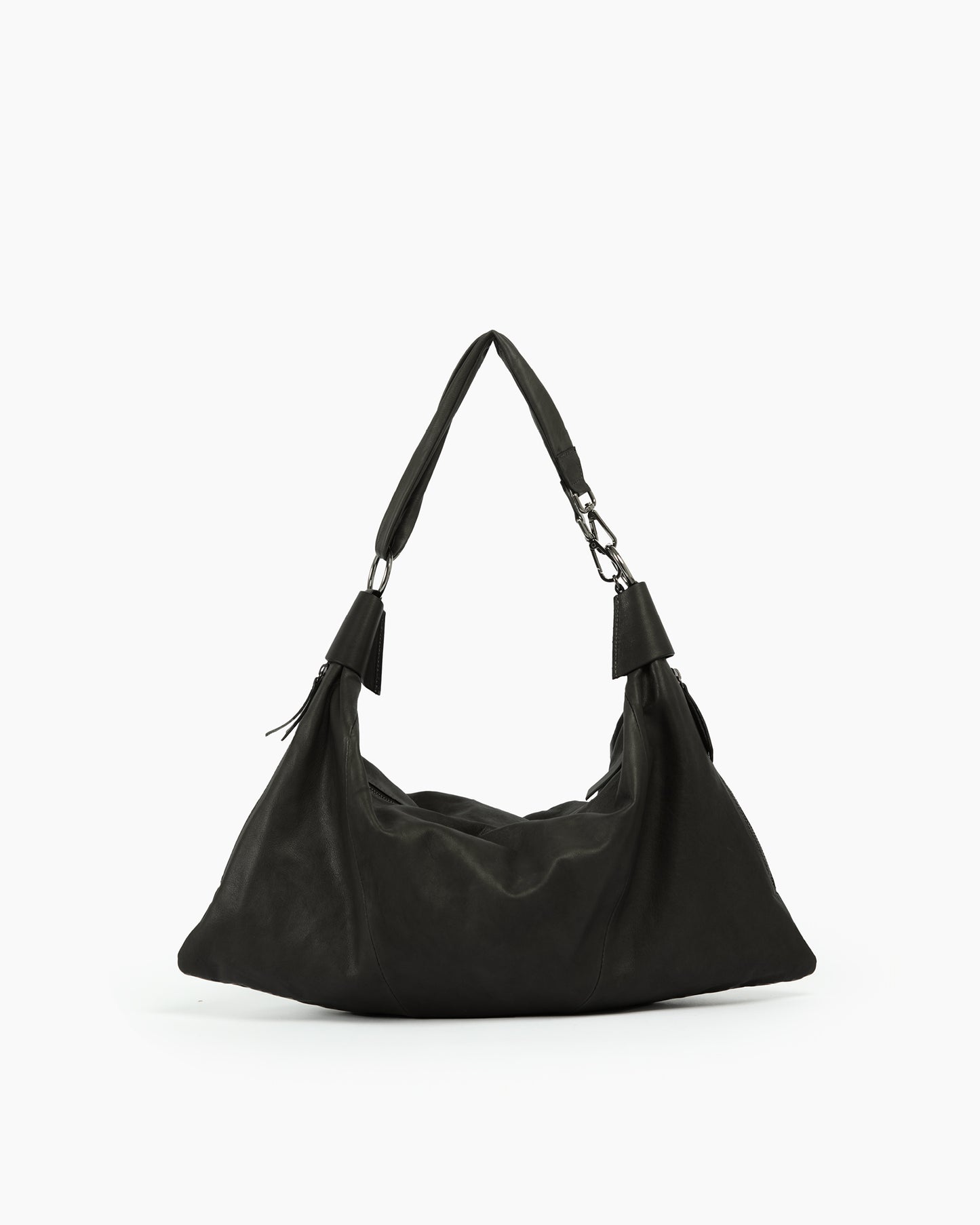 MLO Borsa hobo a spalla NERO