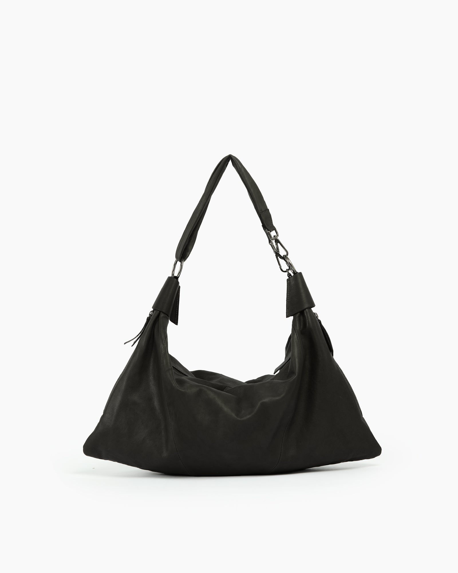 MLO Borsa hobo a spalla NERO