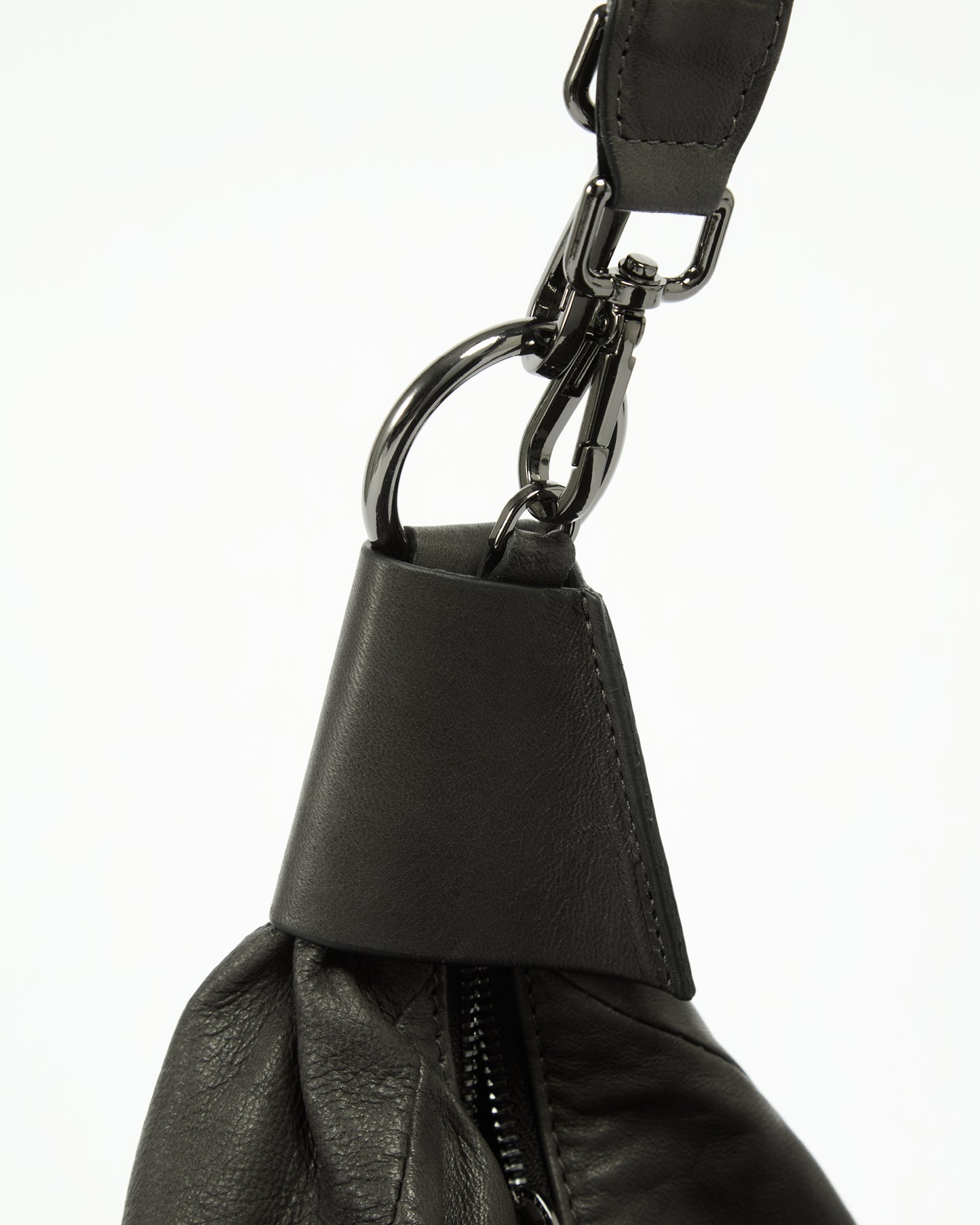 MLO Borsa hobo a spalla NERO