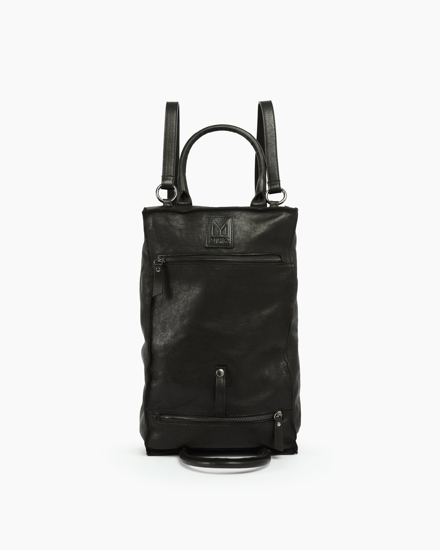 MLO Borsa trasformabile con manici NERO