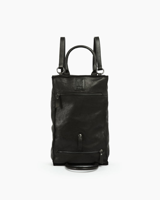 MLO Borsa trasformabile con manici NERO